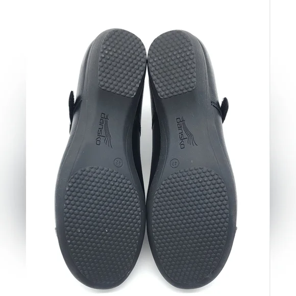 Dansko Fawna Wide Black Milled Nappa Mary Jane Womens Casual Shoes Size 12 EU 42 - Picture 8 of 10